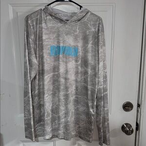 Gray Long Sleeve Tee for Men